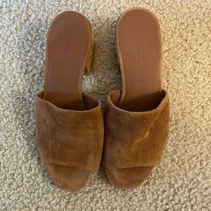 Vince sandal with tiny heels